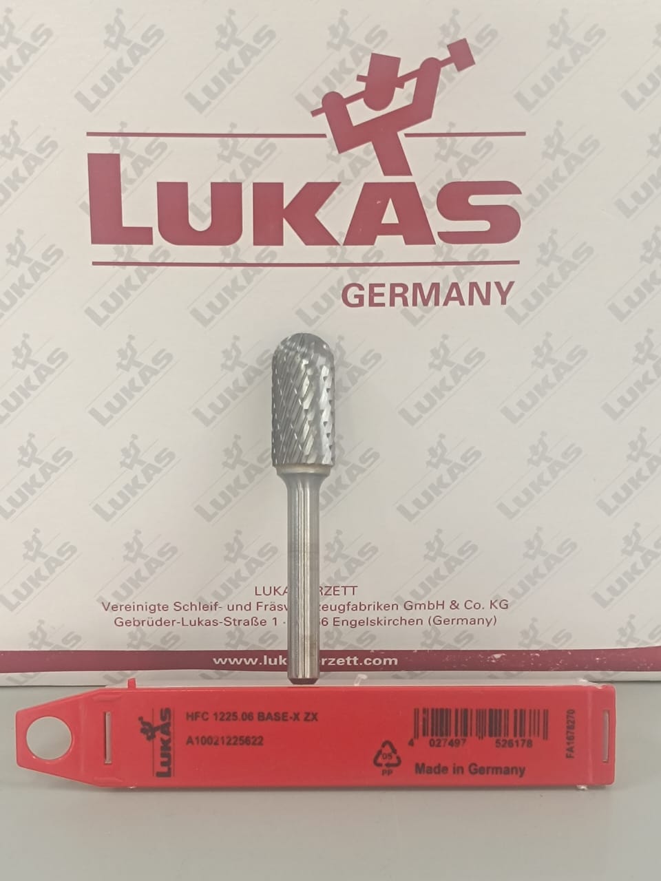 LIMA ROTATIVA DURO HFC 1225.06 BASE-X ZX LUKAS