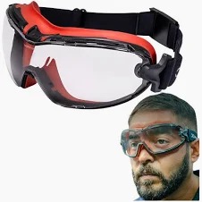 OCULOS AMPLA VISÃO MONZA INCOLOR AR/UV/AE STEELFLEX